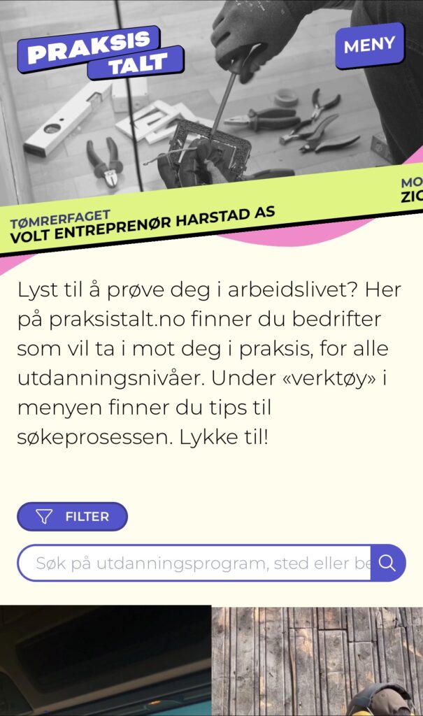 i praksistalt kan du invitere ungdommen tidlig inn